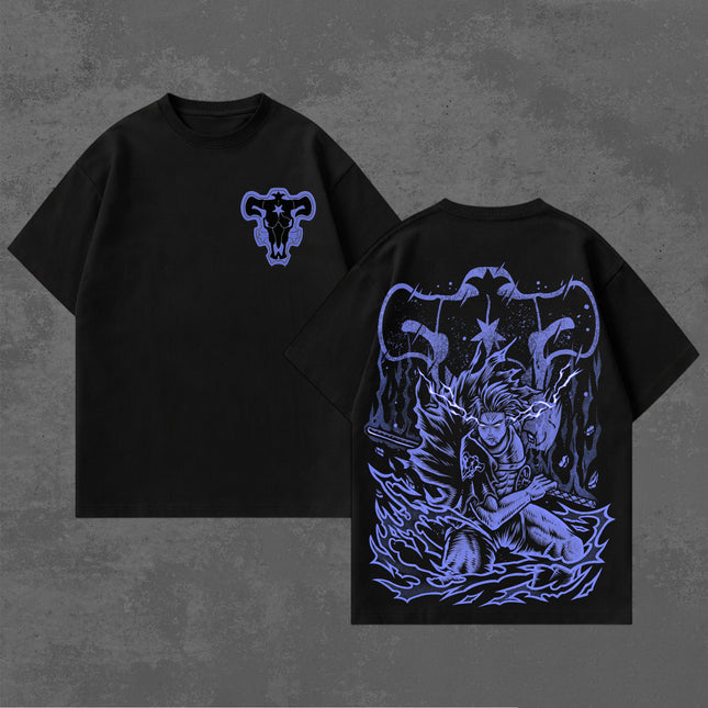 Captian Yami Black Bull Black Clover Anime Washed T-Shirt, Hoodie 100%