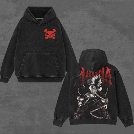 Magna Black Bull Black Clover Anime Washed T-Shirt, Hoodie 100%