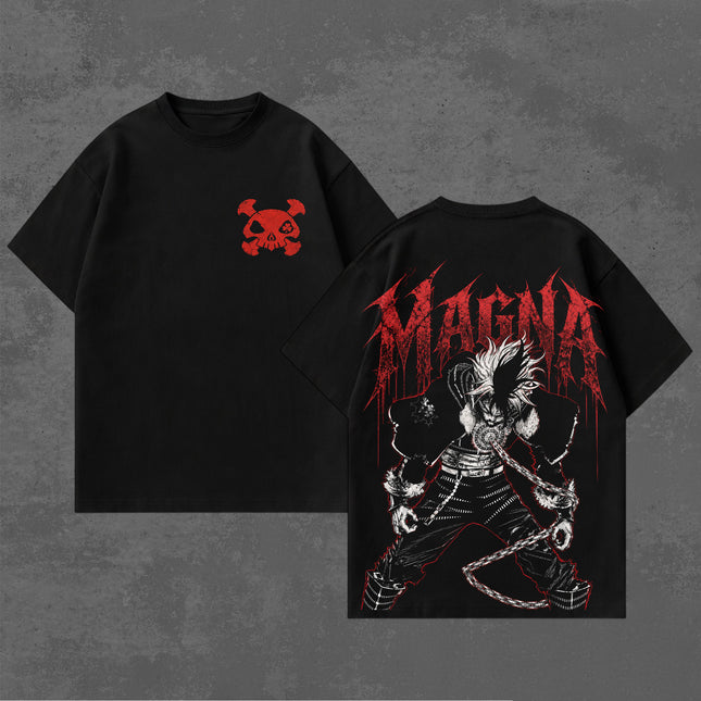 Magna Black Bull Black Clover Anime Washed T-Shirt, Hoodie 100%