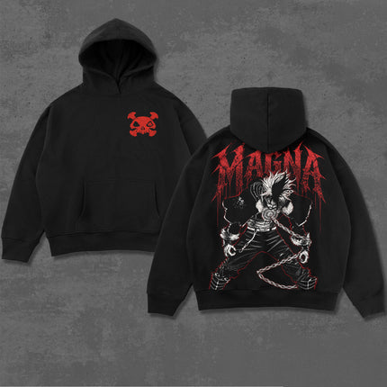 Magna Black Bull Black Clover Anime Washed T-Shirt, Hoodie 100%