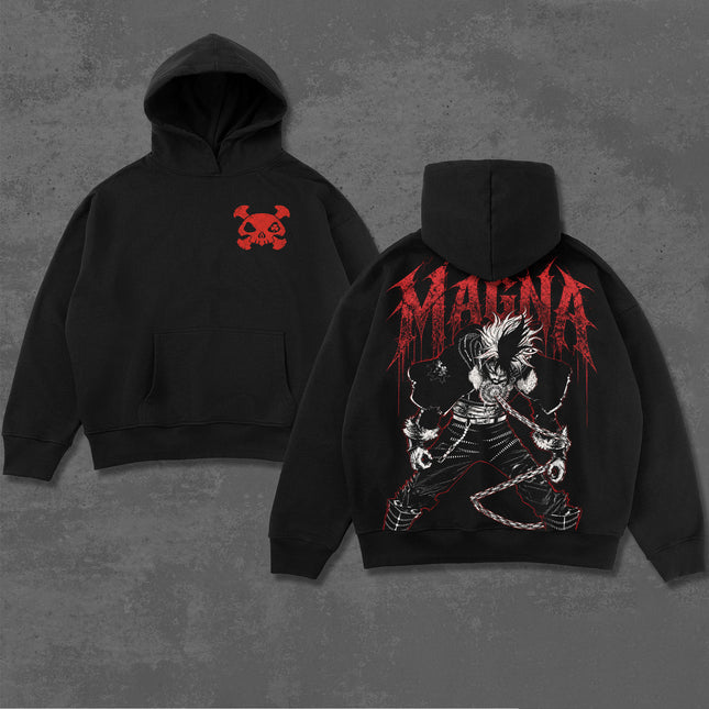 Magna Black Bull Black Clover Anime Washed T-Shirt, Hoodie 100%