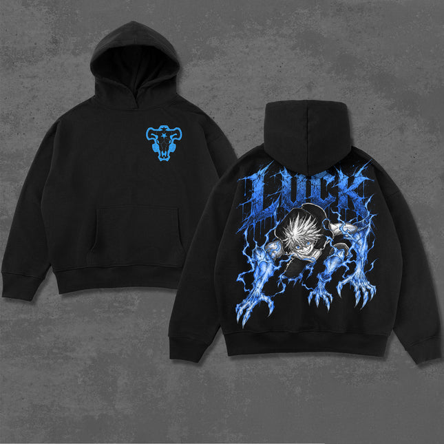 Luke Black Bull Black Clover Anime Washed T-Shirt, Hoodie 100%