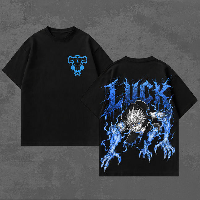Luke Black Bull Black Clover Anime Washed T-Shirt, Hoodie 100%