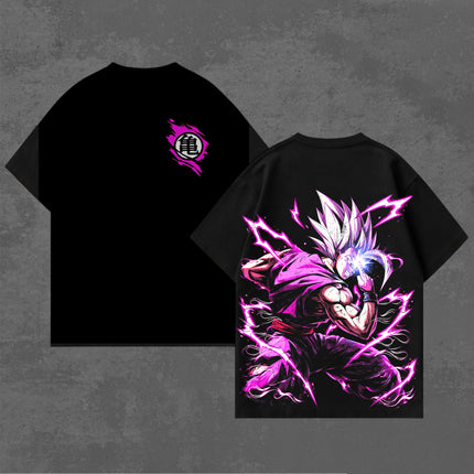 Gohan Beast Dragon Ball Super Anime Washed T-Shirt 100%